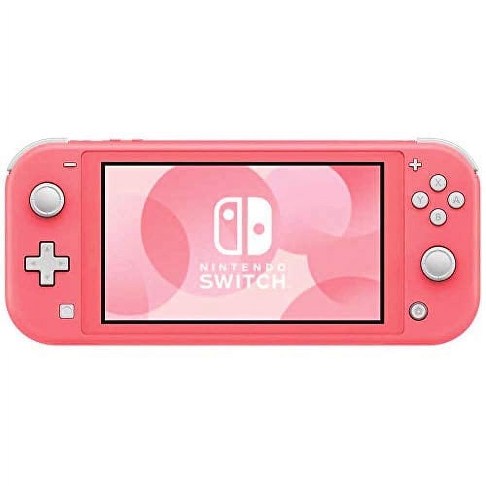 Nintendo Switch Lite Handheld Game Console - Coral - Walmart.com