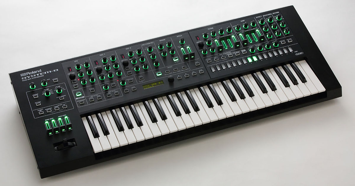Roland SYSTEM-8 ｜海外製アルミサイドパネル付｜プラグアウト Roland