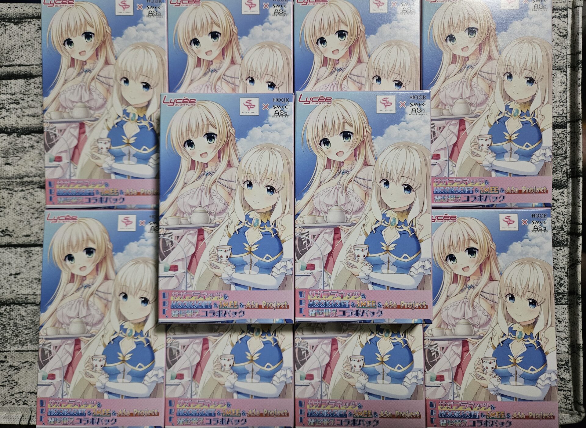 リセ】着せ替えコラボパックを10ボックス開封。当たりカード