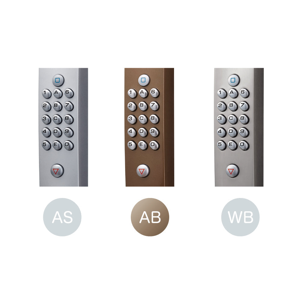 K443C｜キーレックス 自動施錠（ノブ・両面ボタン）｜長沢製作所