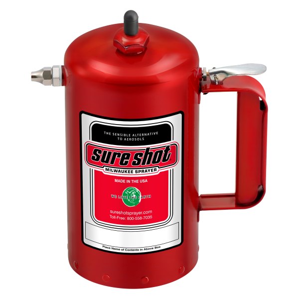 Milwaukee Sprayer® A1000R - Sure Shot™ 32 oz. Nickel Plated Red