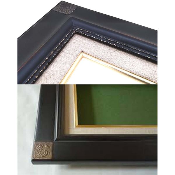 高原にて 阿蘇油絵F8(455×380mm)