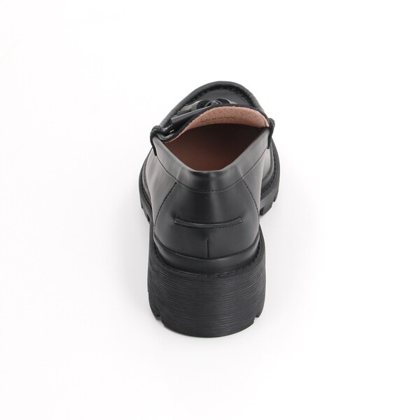 ランバン オン ブルー（LANVIN en Bleu）/厚底タッセルローファーの