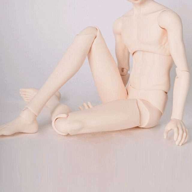 球体関節人形 1/3 BJD ボディーのみ 少年 65cm 高品質 素肌 ナチュラル