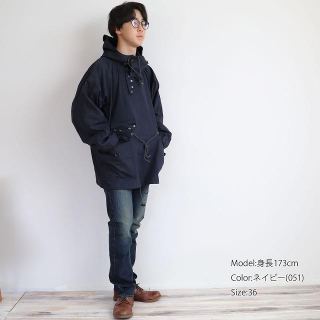 ソーイングチョップオールズ ジョンブル ロイヤルネイビー スモック