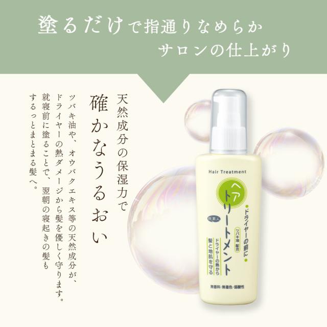 トリートメント 洗い流さないトリートメント アズマ商事 ドライヤー前