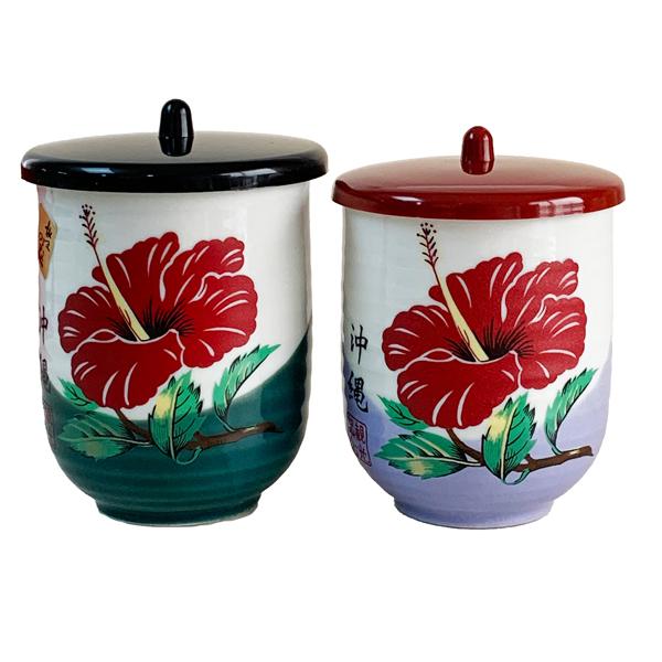 くう】沖縄の民藝陶器 湯呑み5種5客 くう】沖縄の民藝陶器 湯呑み5種5