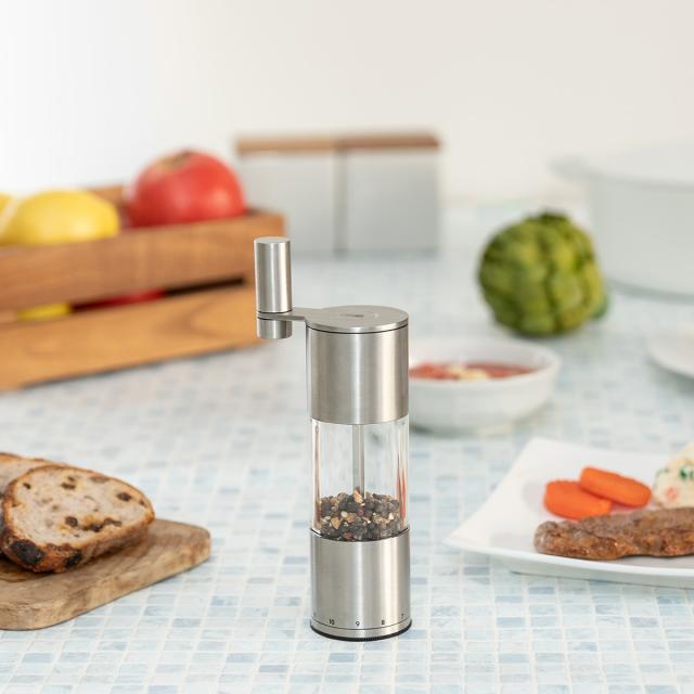 スパイスミル ソルト＆ペッパーミル SELECT AdHoc （ 手動 粗さ調節 塩