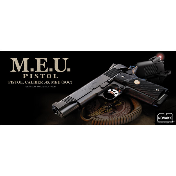 レア物デーチューンM.E.U. Pistol .45口径 ガスガン レア物デー