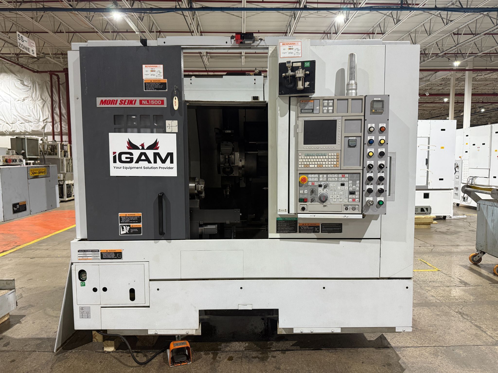 Used 2012 MORI SEIKI NL1500MC/500 CNC Lathes IGAM0200006