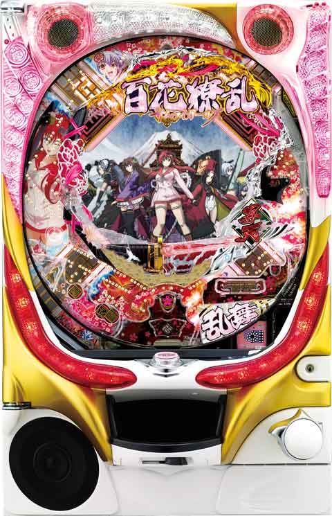 CR百花繚乱 サムライガールズM5AX パチンコ スペック 予告 初打ち 打ち