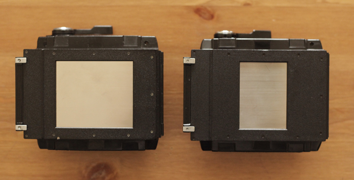 Mamiya RB67 Pro S フィルムホルダーの種類による違い