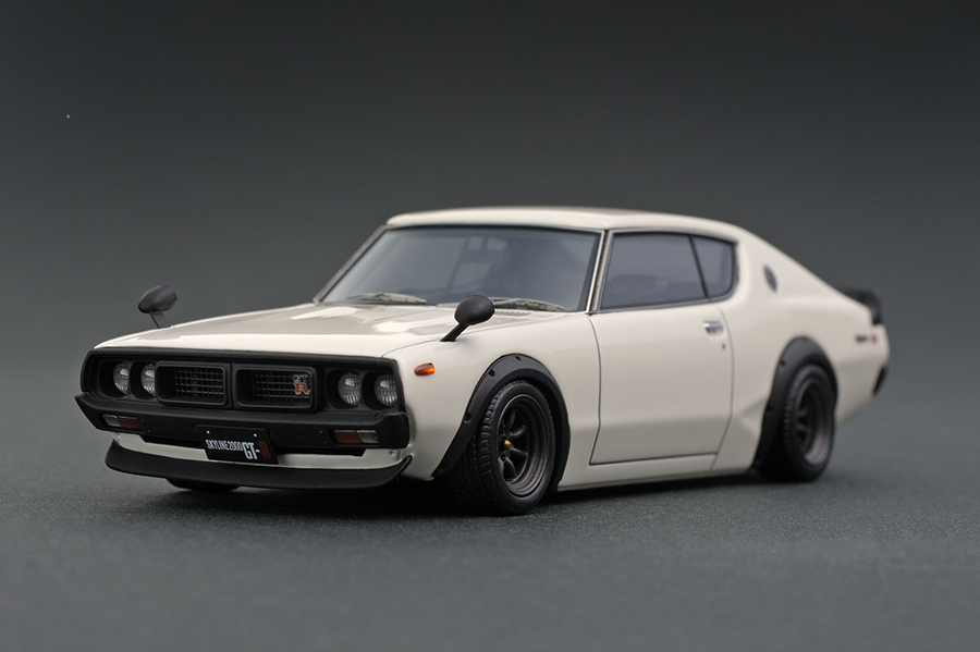 IG0355 1/43 Nissan Skyline 2000 GT-R (KPGC110) White | LINE UP