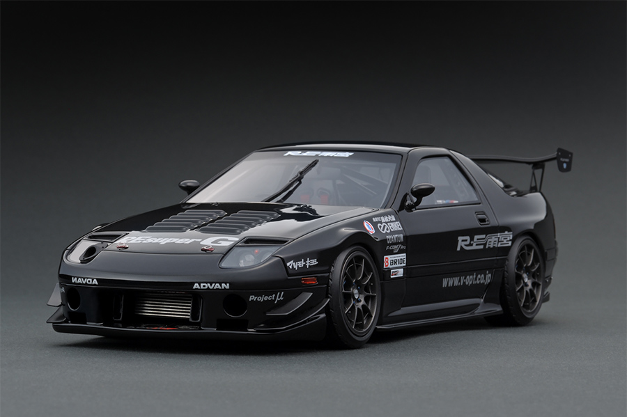 IG1515 1/18 Mazda RX-7 (FC3S) RE Amemiya Black | LINE UP | [公式