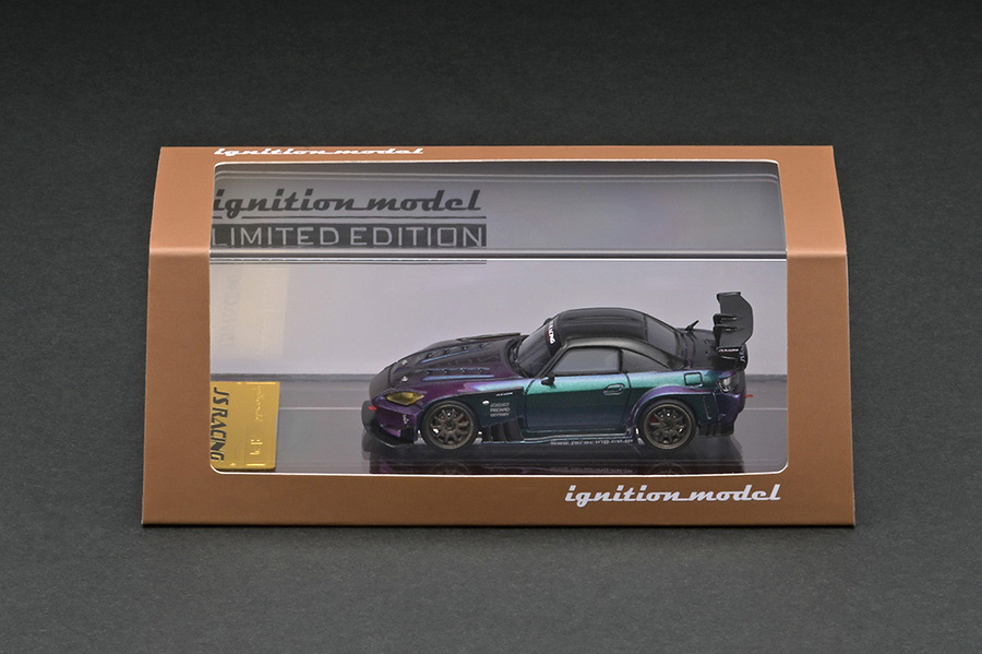 IG2565 1/64 J'S RACING S2000 (AP1) Purple/Green With Engine | LINE