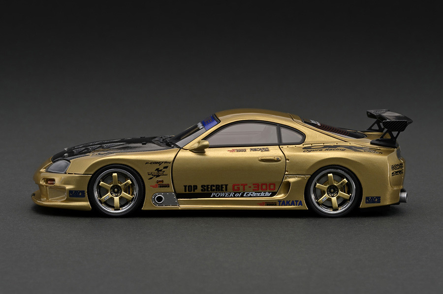 IG2947 1/43 TOP SECRET GT300 Supra (JZA80) Gold | LINE UP | [公式