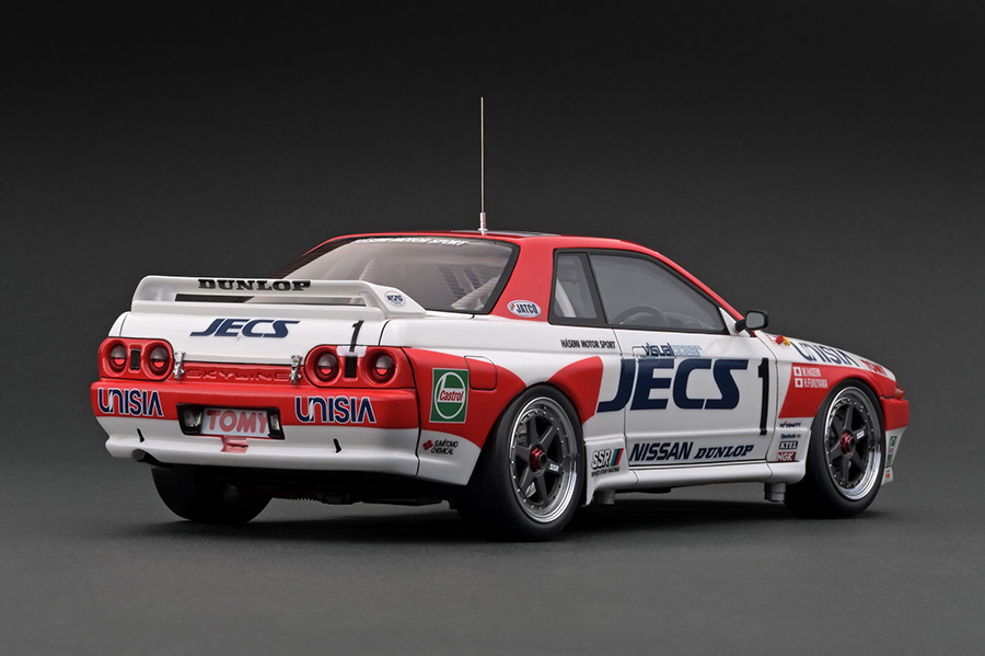 IG3141 1/18 JECS SKYLINE (#1) 1992 JTC With Mr. Hasemi | LINE UP