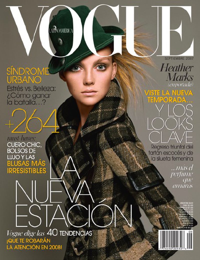Vogue Latino America September 2007 Cover (Vogue Latin America)