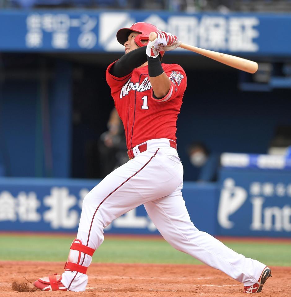 広島・鈴木誠也が満塁弾で1試合2本塁打 長野が代打逆転2点タイム