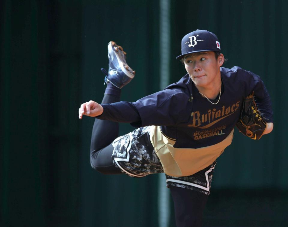 オリックス山本由伸 新フォーム披露 投手4冠取っても変化恐れず