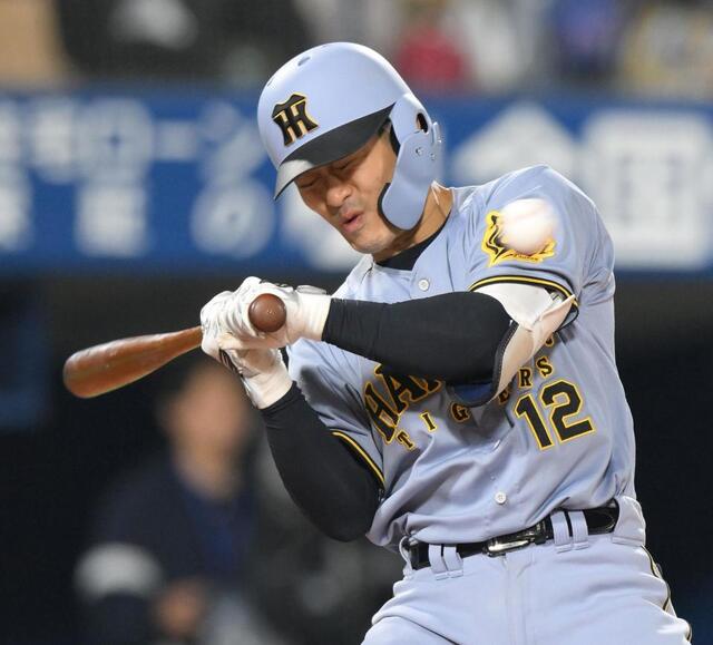 阪神・坂本の顔面付近を襲った抜け球に横浜スタジアムが騒然 阪神