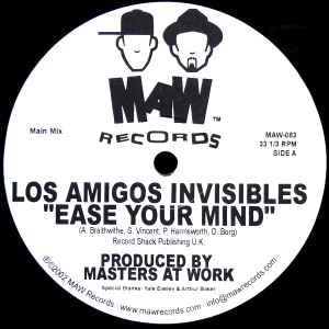 Los Amigos Invisibles – Ease Your Mind – Vinyl (12