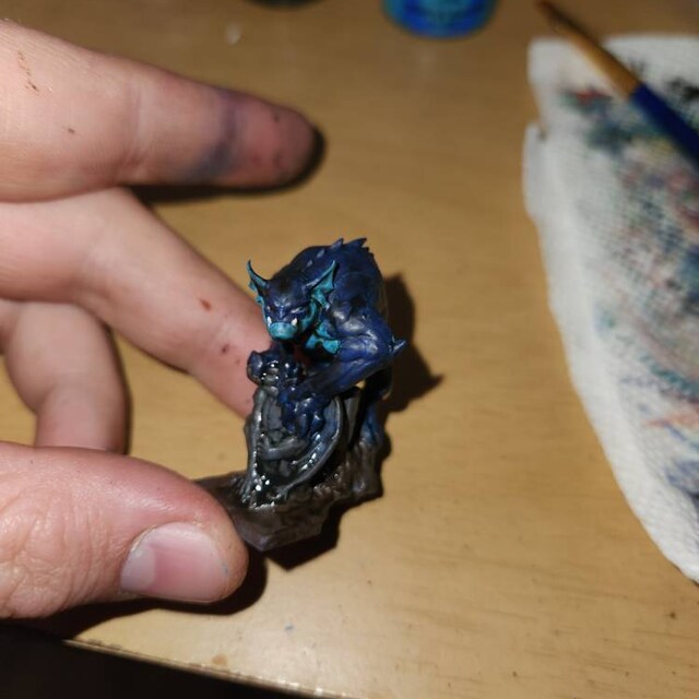 Bronx Gargoyles Dog Character- Resin Model Prey Collection Studio