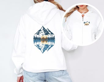 Vintage 1990s Russell Athletics Blank Full Zip Hoodie Made in USA