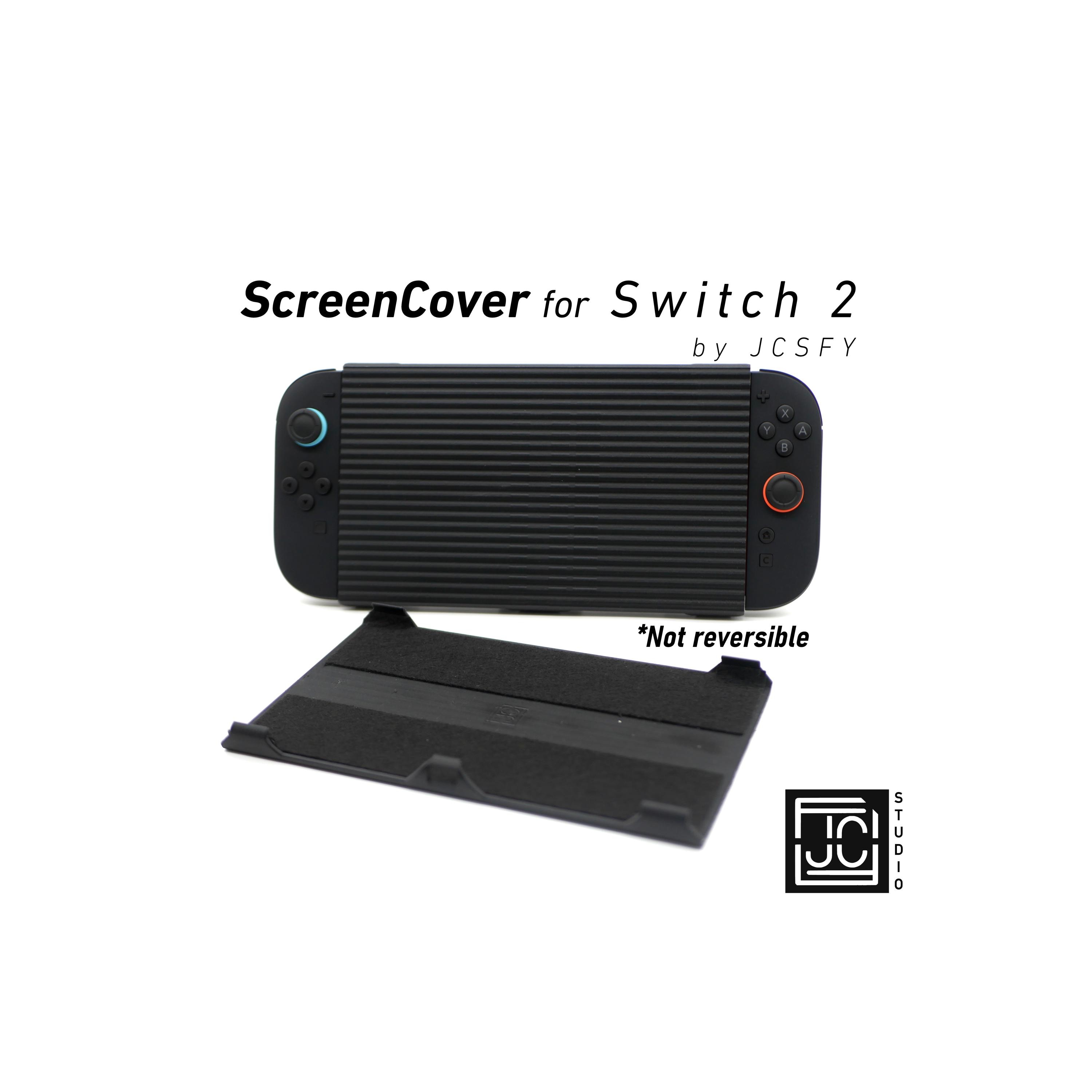 Travel Screen Cover for Switch 2 Console With Felt Lined Interior