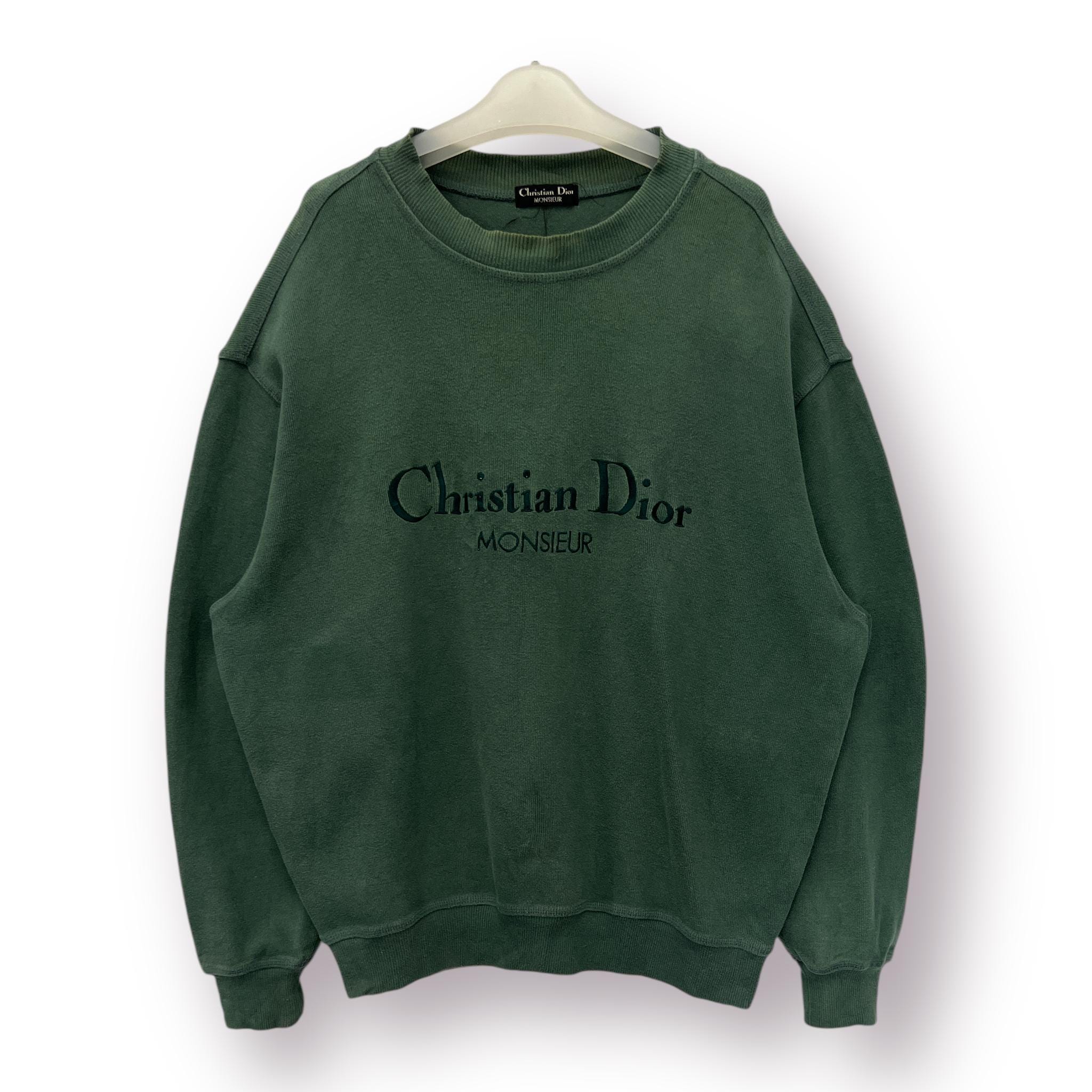 Vintage 90's Christian Dior Monsieur Embroidery Logo Rare Colors