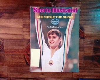 ナディア・コマネチ、オリンピック体操選手のホログラム入り8x10写真に