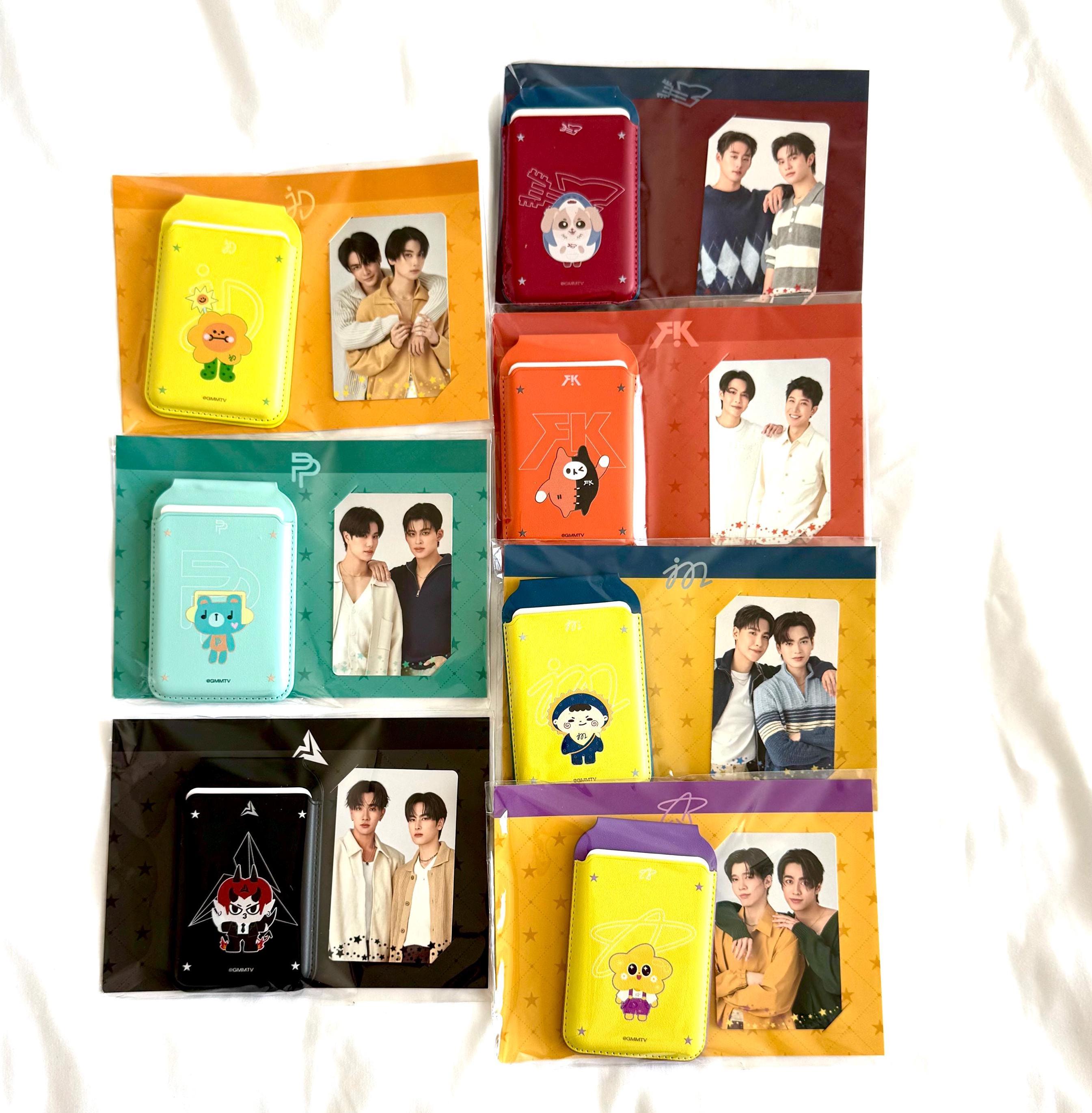 GMMTV Magsafe Wallet Stand: Firstkhaotung Pondphuwin Perthsanta