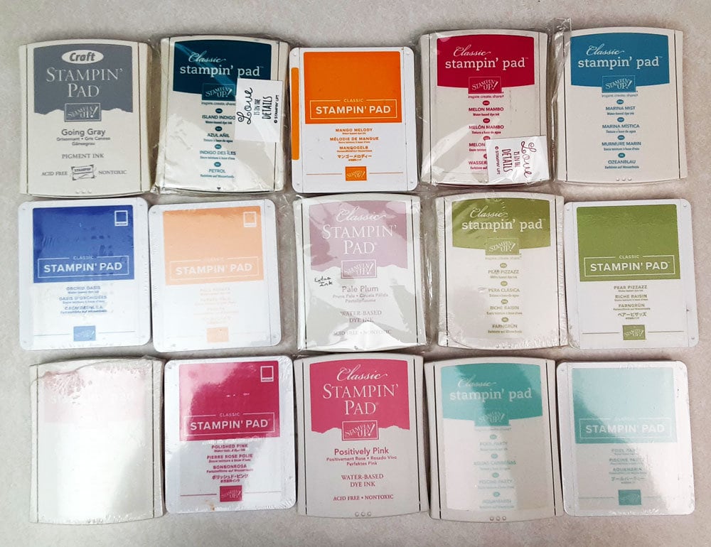 スタンピンアップのフルサイズスタンプパッド - Etsy 日本