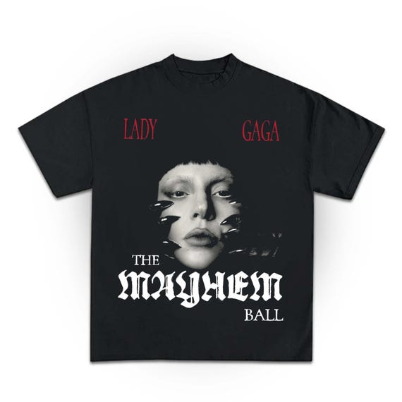 Lady Gaga the Mayhem Ball Tour Date T-shirt - Etsy