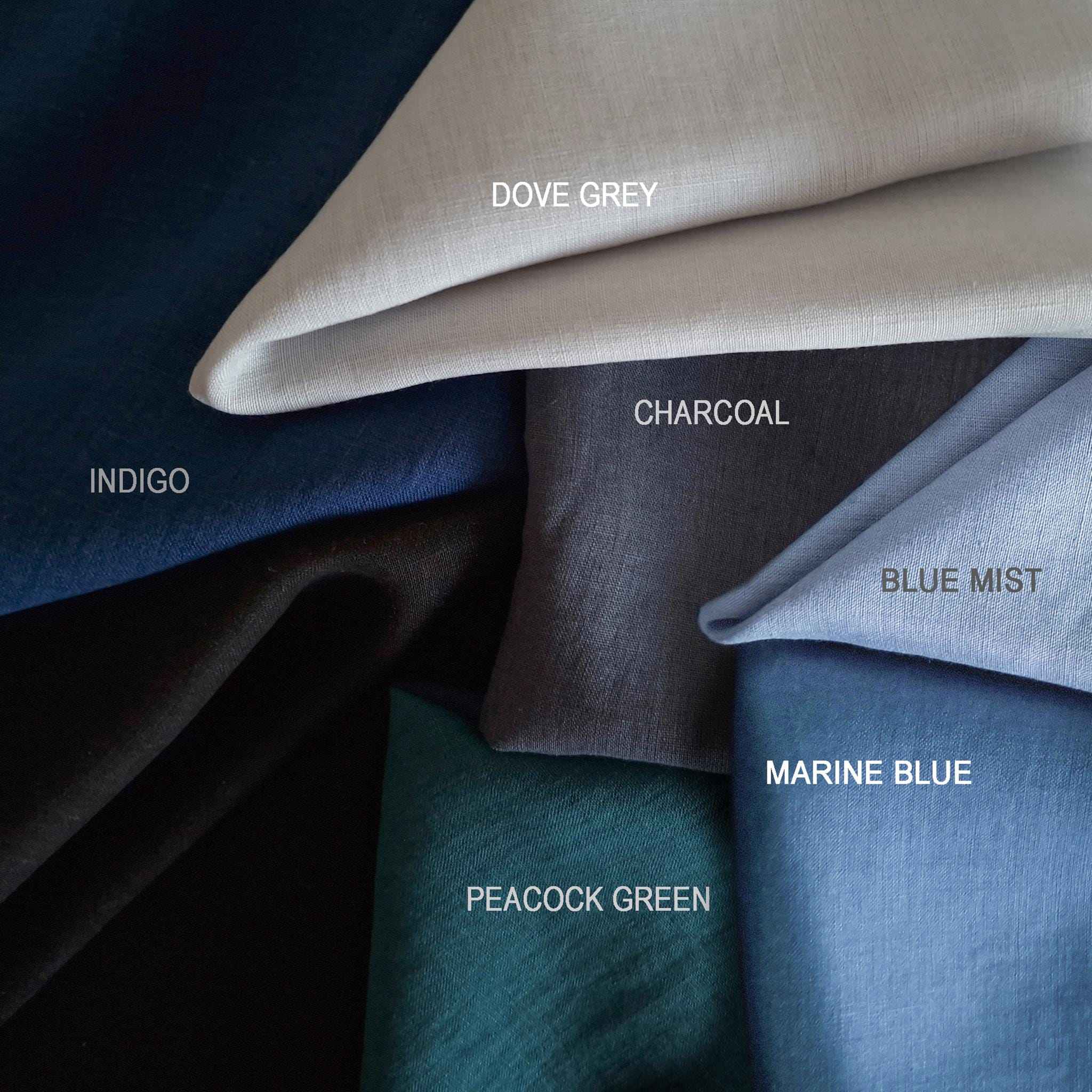 リネン生地（1ヤードあたり）バターイエロー、衣類やテーブルリネン用