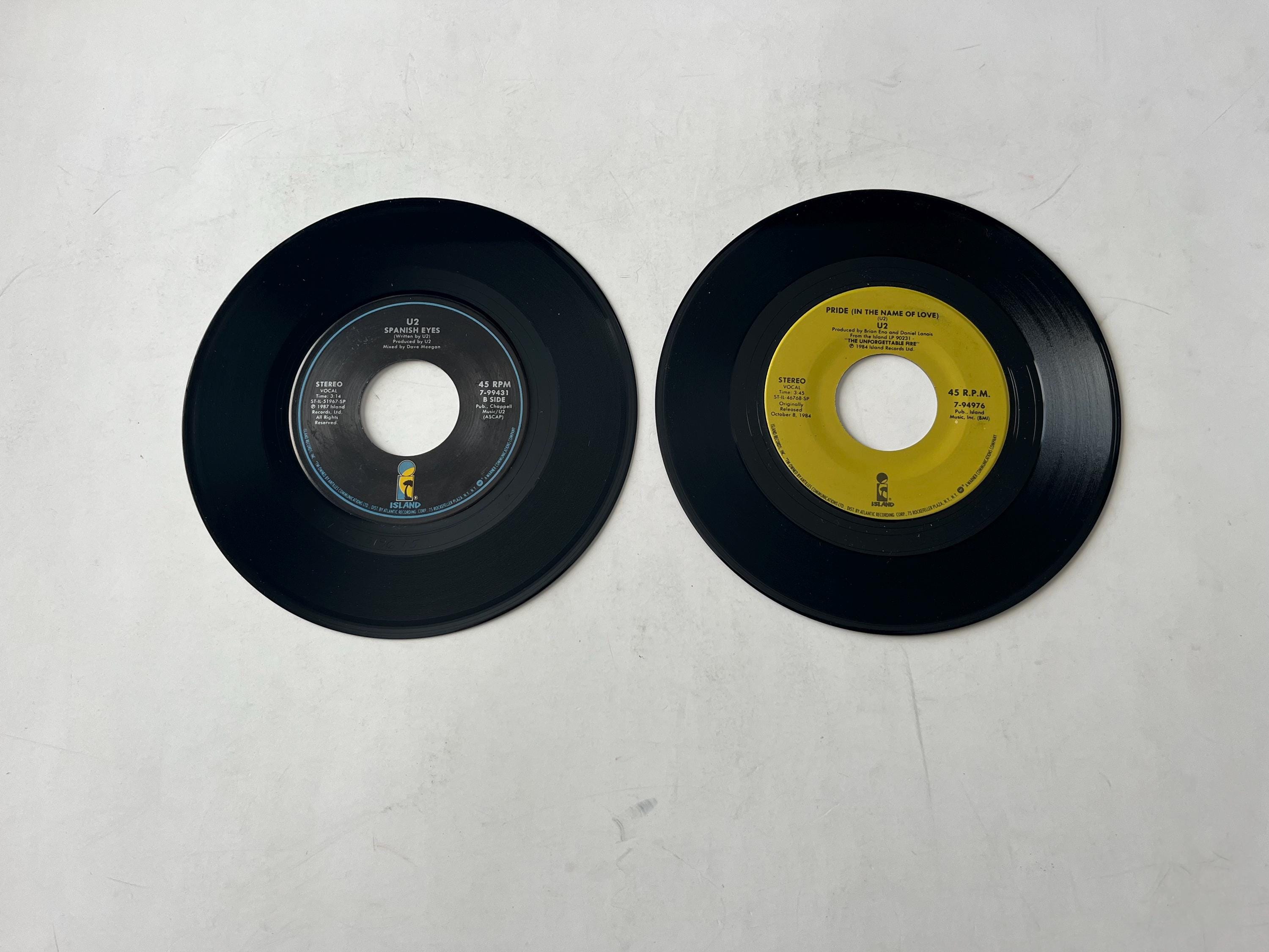 U2 45rpm Record Lot: I Still Haven't Found, I Will Follow 7