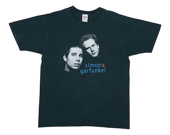 Vtg 1981 Simon and Garfunkel Concert in Central Park T-shirt