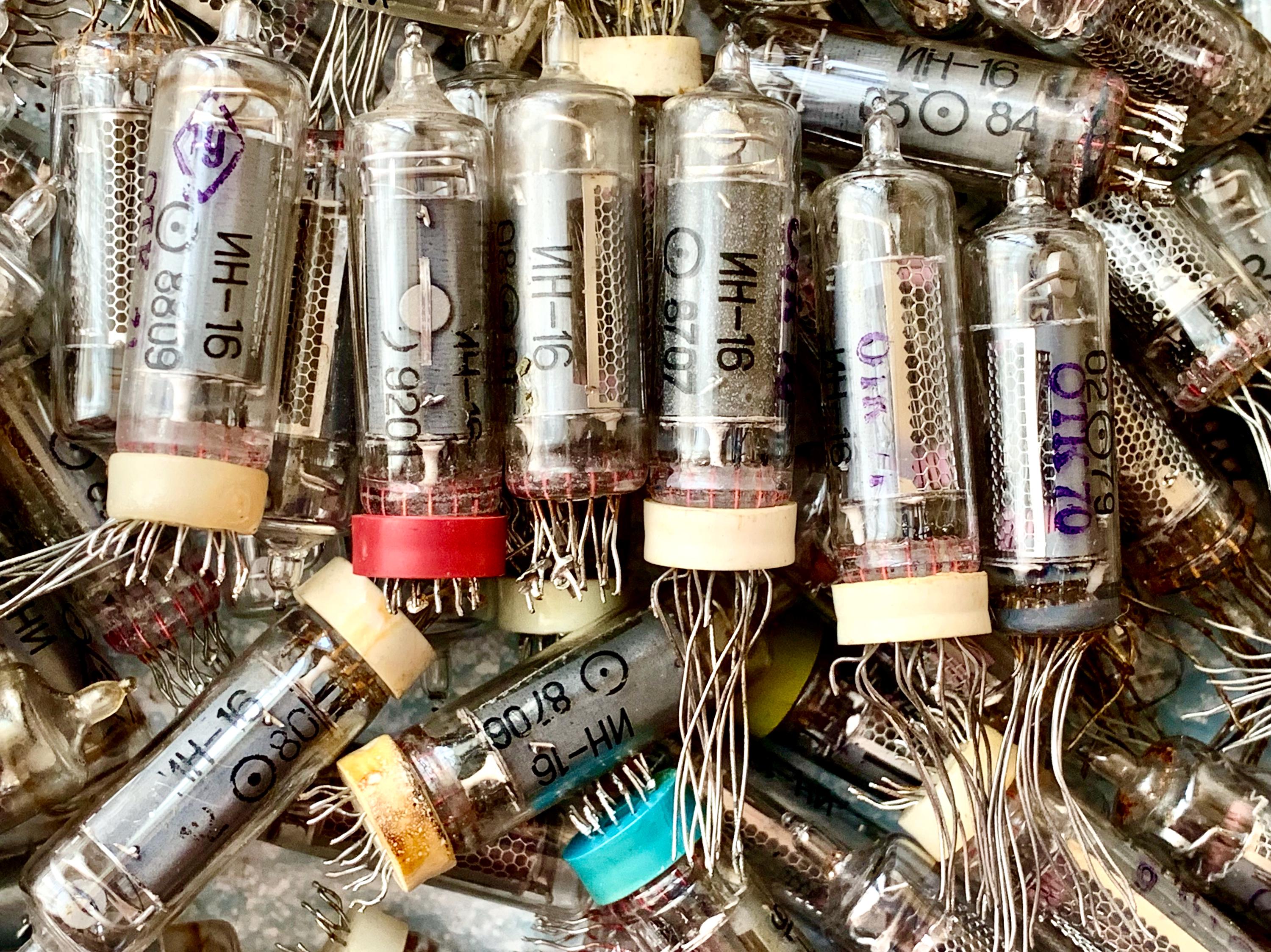 6本セットニキシー管 IN-16 動作確認済み 6本セットニキシー管 IN-