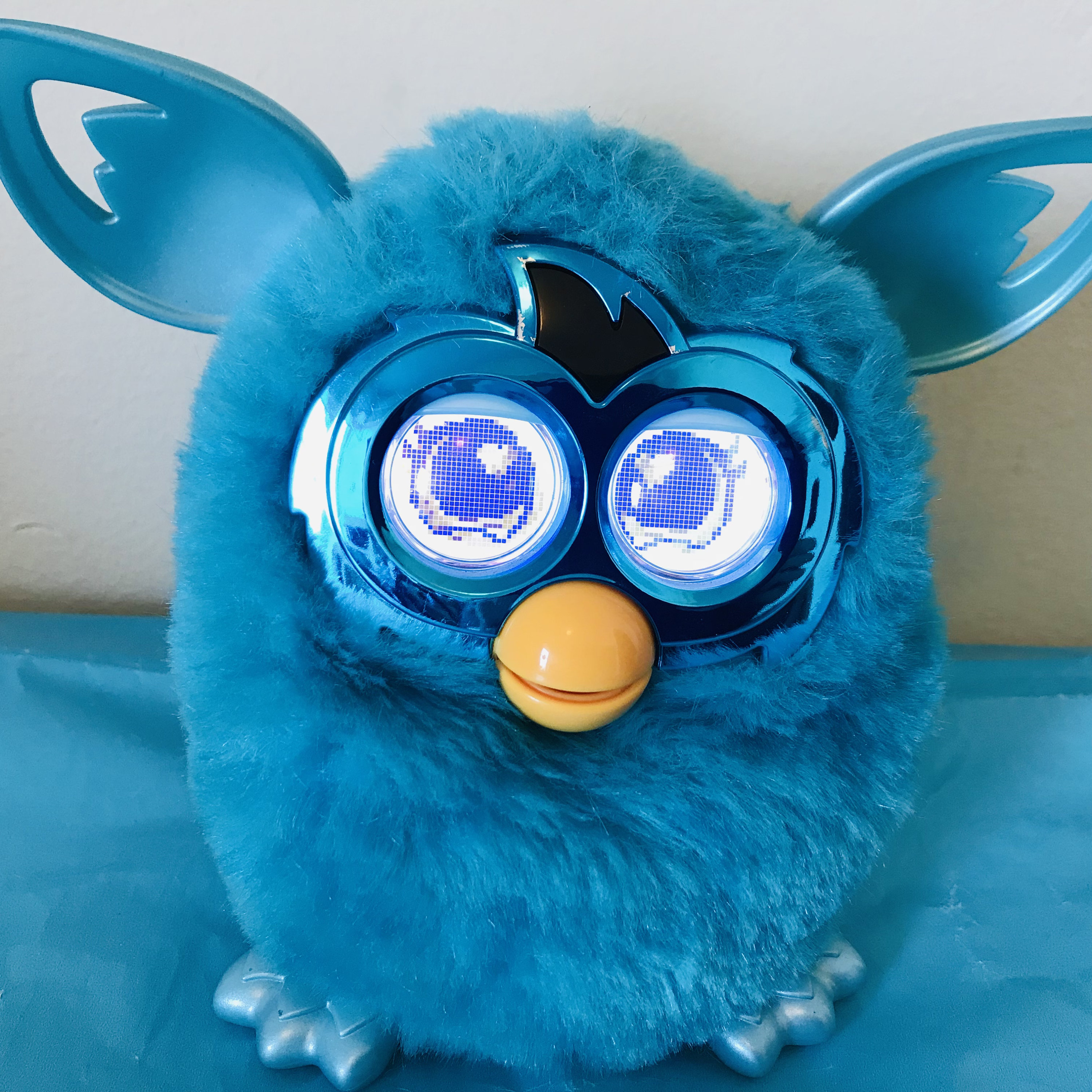 Vintage Blue Furby - Etsy