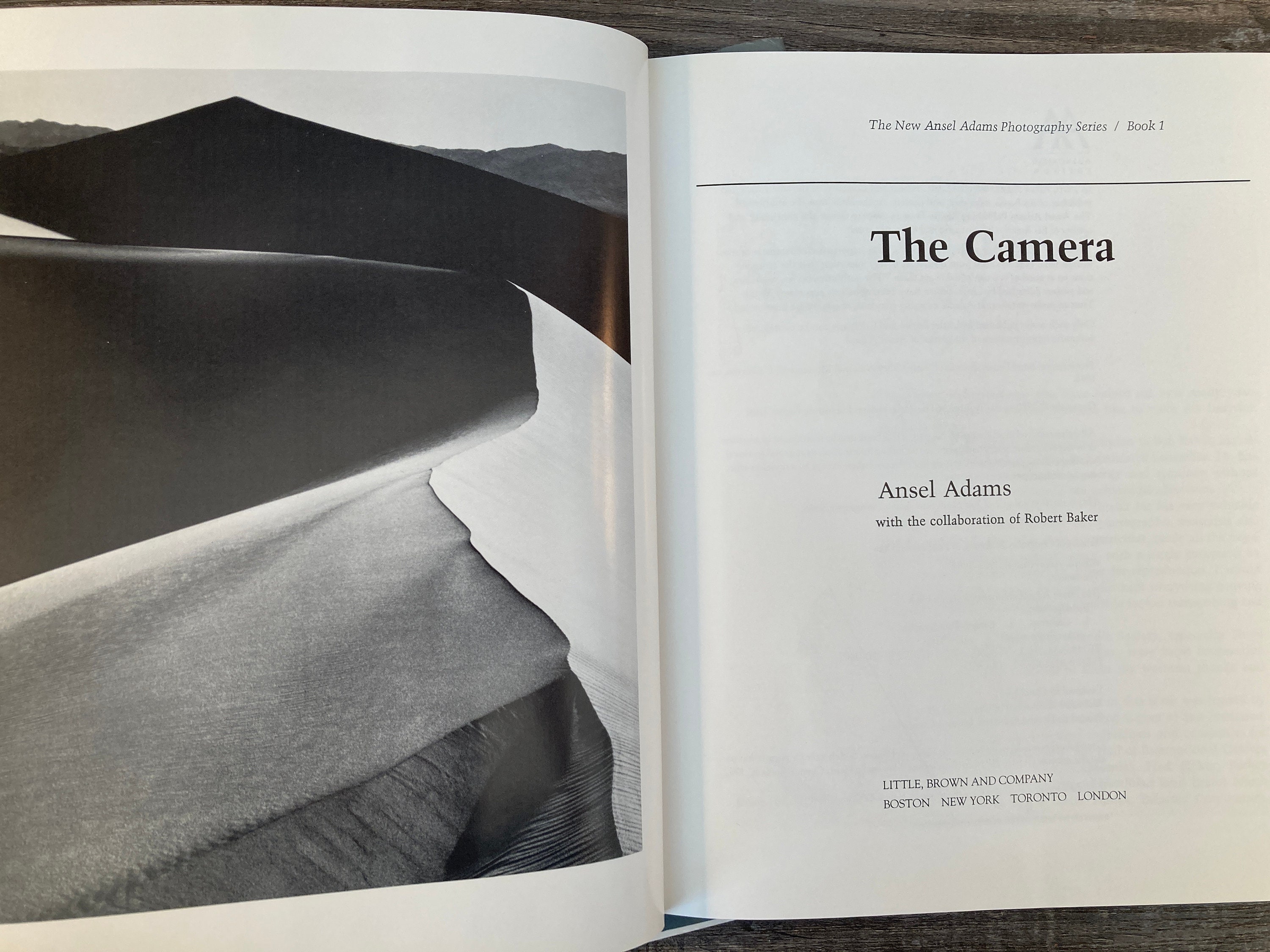 Ansel Adams Photography Series Book: 
