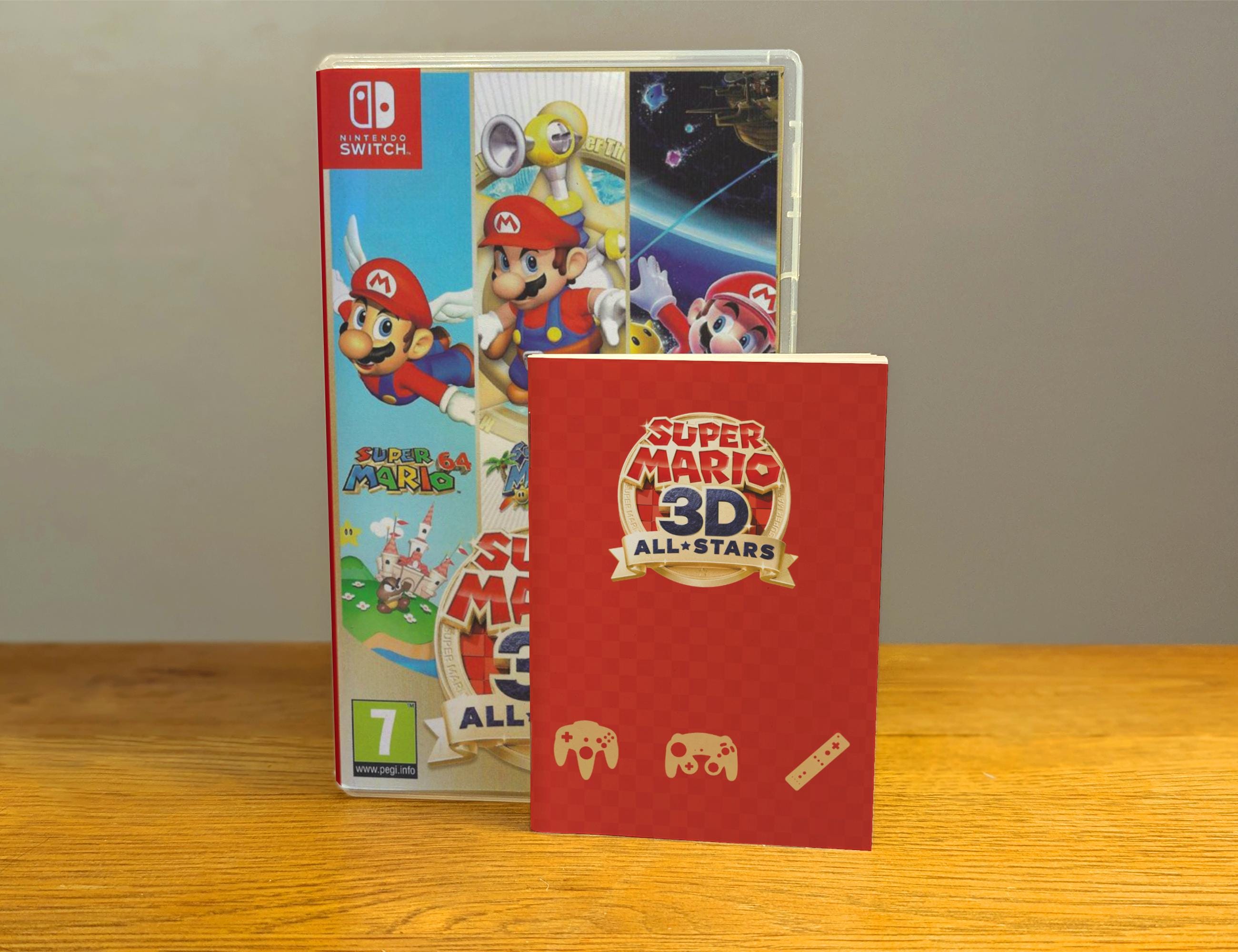 スーパーマリオ 3Dコレクション 初期特典付き(ファイル、メモ帳