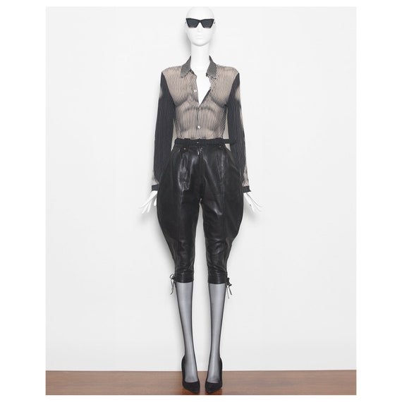 Vintage 1996 Jean Paul Gaultier Trompe L'oeil Muscle Shirt - Op