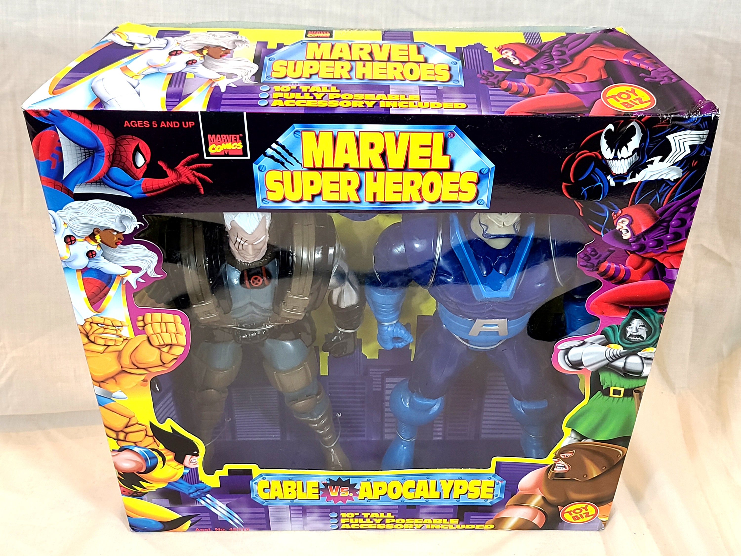 Very Rare VHTF MISP Toy Biz X-men Cable Vs Apocalypse Marvel