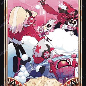 Hazbin hotel playmat - Etsy 日本