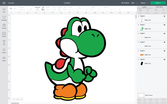 ヨッシー - #1 svg、png、pdf、dxf - Etsy 日本