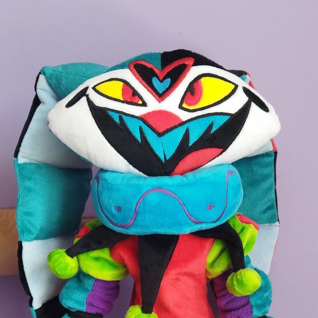 フィザロリ。ヘルヴァボス。ハズビンホテル。大きなぬいぐるみ。サイズ