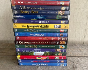 ビンテージ ウォルト ディズニー DVD 映画 // 個別販売 // 詳細な