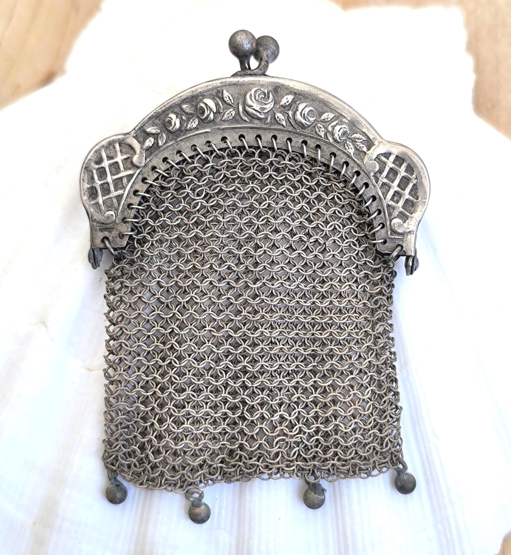 Antique mesh coin purse - Etsy 日本