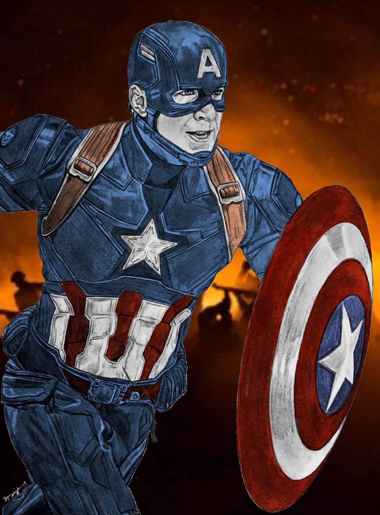 キャプテン・アメリカ クリス・エヴァンス アベンジャーズ 限定版