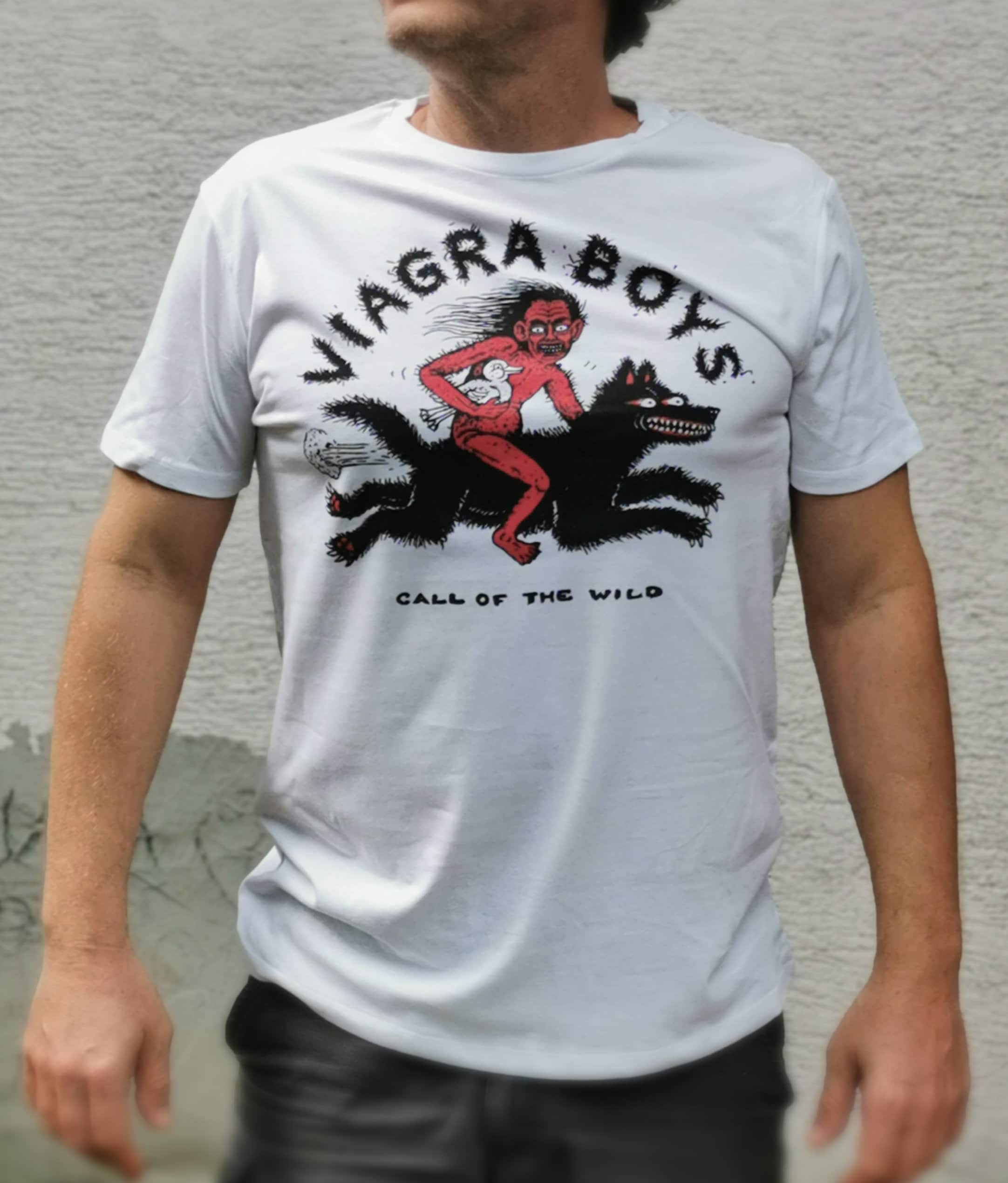 Viagra Boys T-shirt: Handmade Cotton Music Tee - Etsy